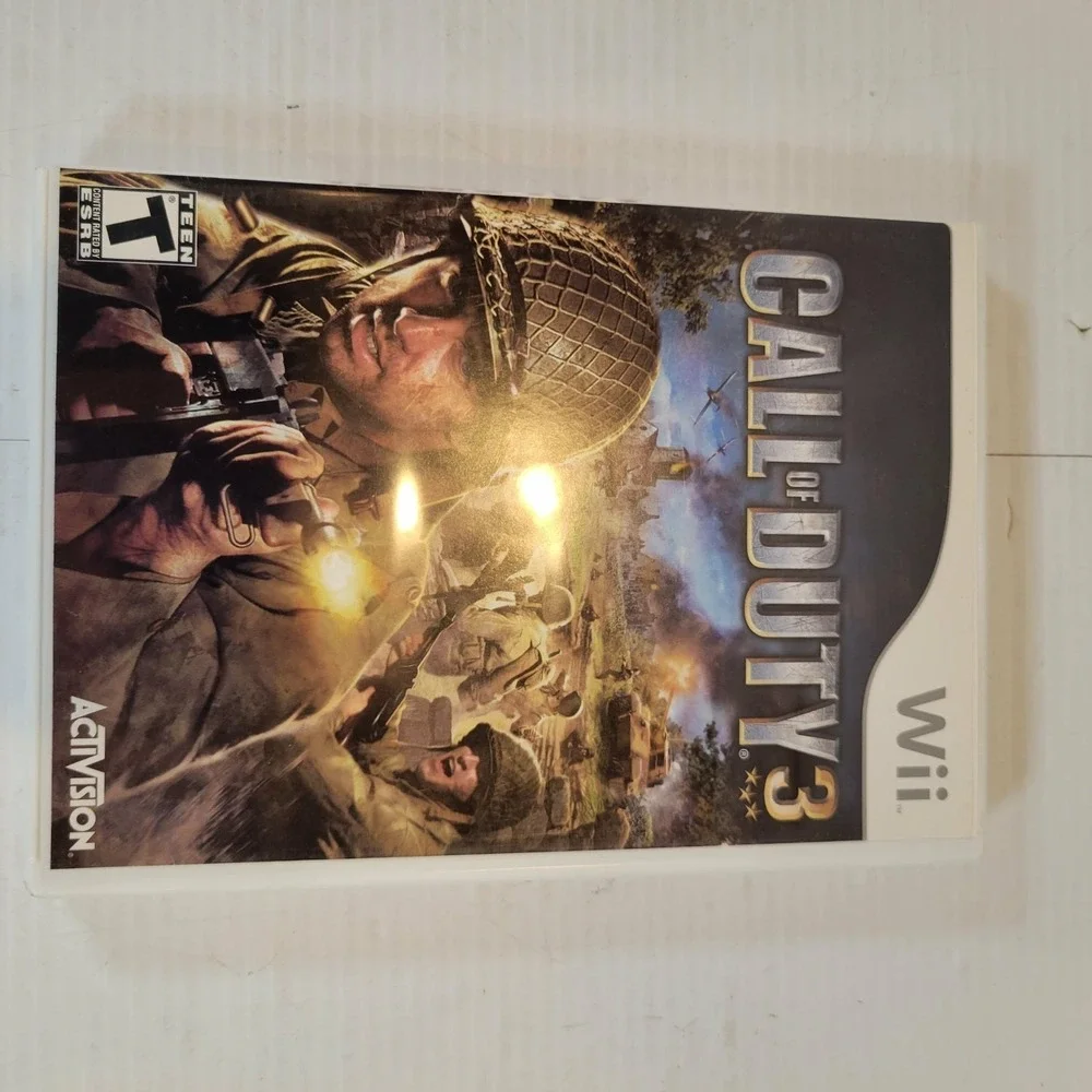 Call Of Duty 3 (Nintendo Wii Game) CIB‎ Complete